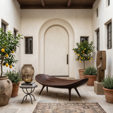 Sculptural Outdoor Bench For Garden Or Relaxed Spaces