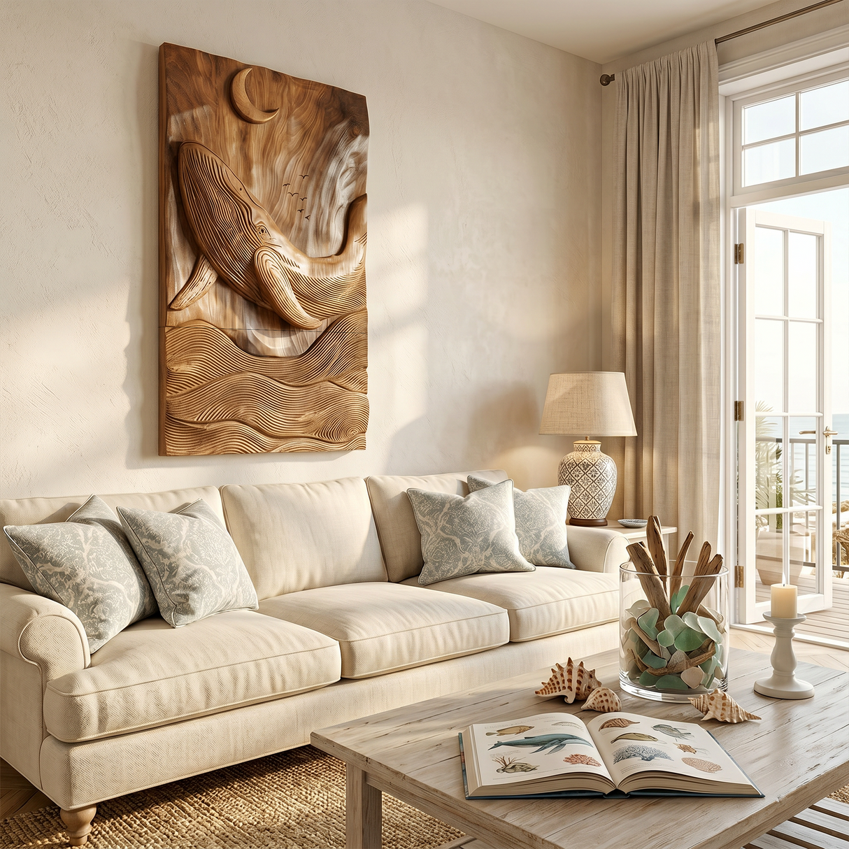 Large Abstract Wood Wall Decor For Elegant Modern Interiors