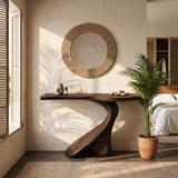 Rustic Chic Console Table Entryway Design