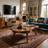 Farmhouse Solid Wood Coffee Table For Living Roomdecor And Home Style