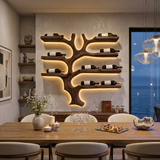 Modern Wall Mounted Branch Wine Holder For Kitchen