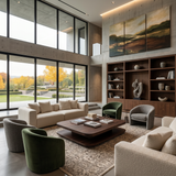 Minimalist Coffee Table Two Layers For Living Decor