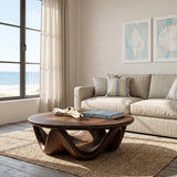 Mid Century Wooden Coffee Table For Home Decor