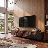 Rustic TV Console Stand For Living Room Design
