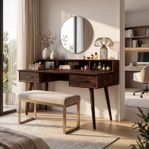 Elegant Vanity Table Bedroom Dressing Area Personal Beauty Space