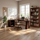 Minimalist Corner Desk For Calm Small Space Living