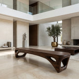 Modern Open Base Bench For Living Room