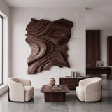 Modern Abstract Wall Sculpture For Living Room Decor