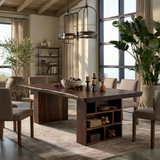 Modern Kitchen Table With Storage Cabinet
