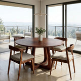 Mid Century Wooden Dining Table For Kitchen Furniture