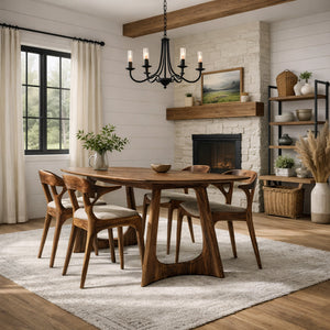 Quiet Luxury Sculptural Dining Table For Dining Room