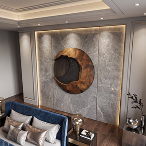 Handcrafted 3D Wood Wall Art For Entryway Focal Point