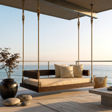 Resort Style Hanging Daybed Swing Retreat