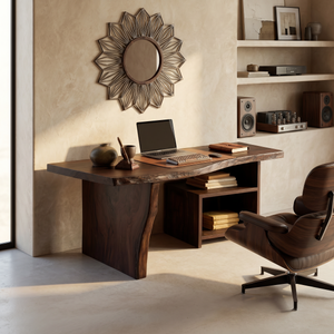 Modern Vanity Desk With Storage Drawers For Bedroom