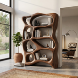 Contemporary Reading Bookshelf For Cozy Bedroom Interior