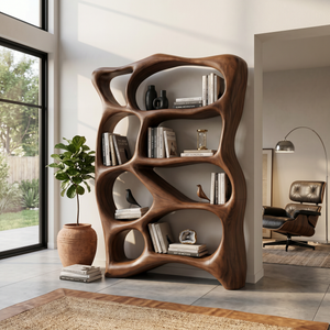 Contemporary Reading Bookshelf For Cozy Bedroom Interior