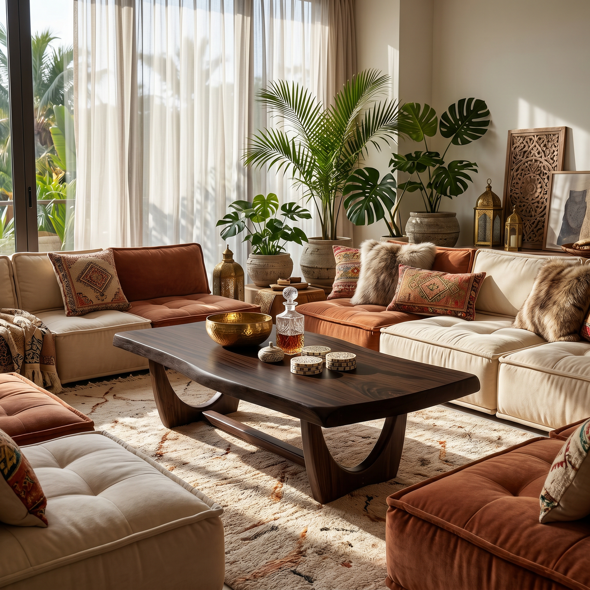Cottage Coffee Table For Garden Style Room