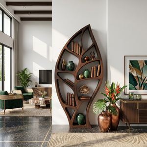 Minimalist Open Bookcase For Modern Home Office
