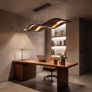Minimalist Sculptural Lamp Bedroom Nightstand Home Office Studio Corner