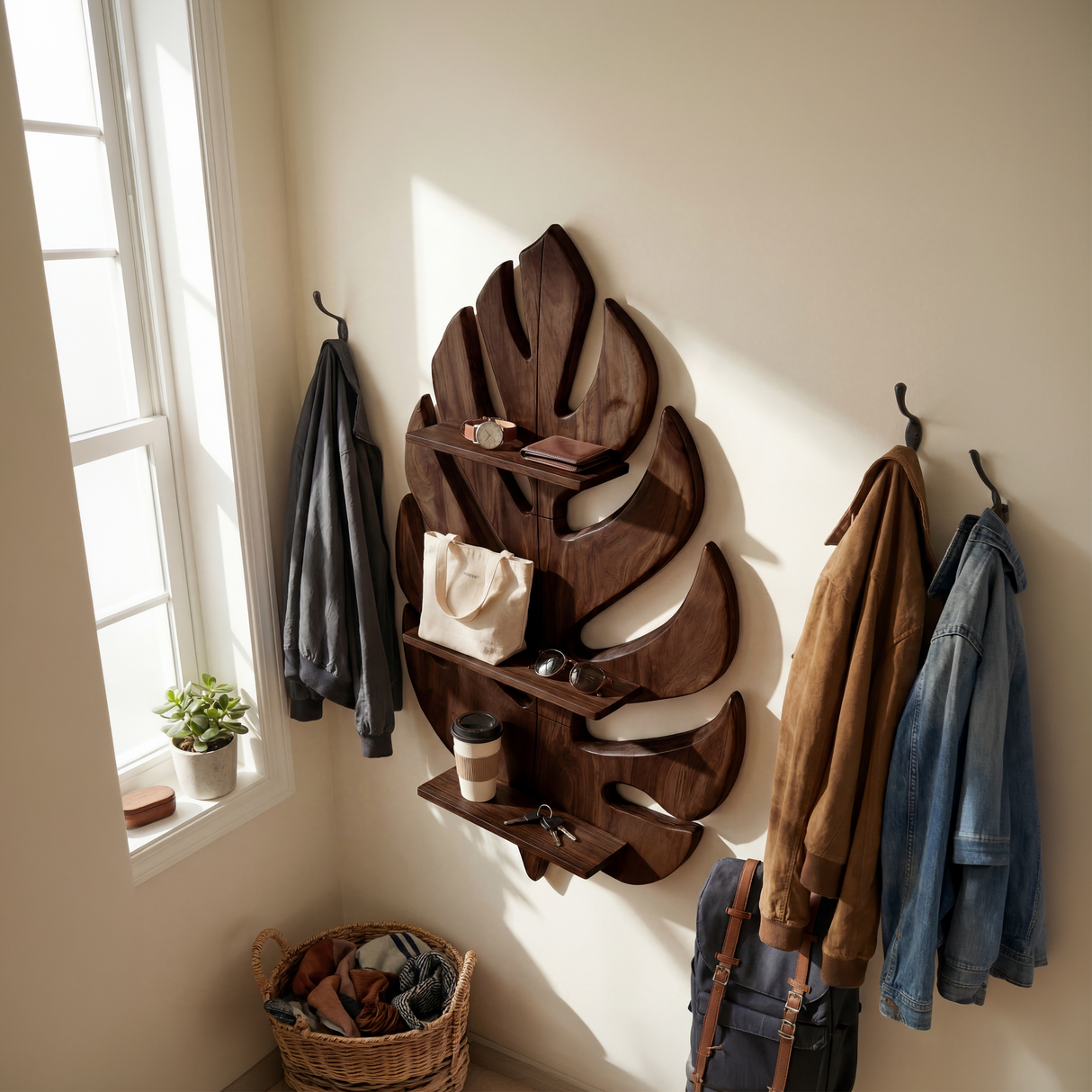 Contemporary Shelving Unit For Home Library Display