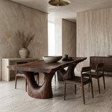Elegant Sculptural Dining Table For Dining Room