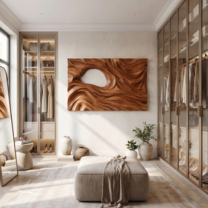 Minimalist Abstract Silhouette Wall Art Panel For Bedroom