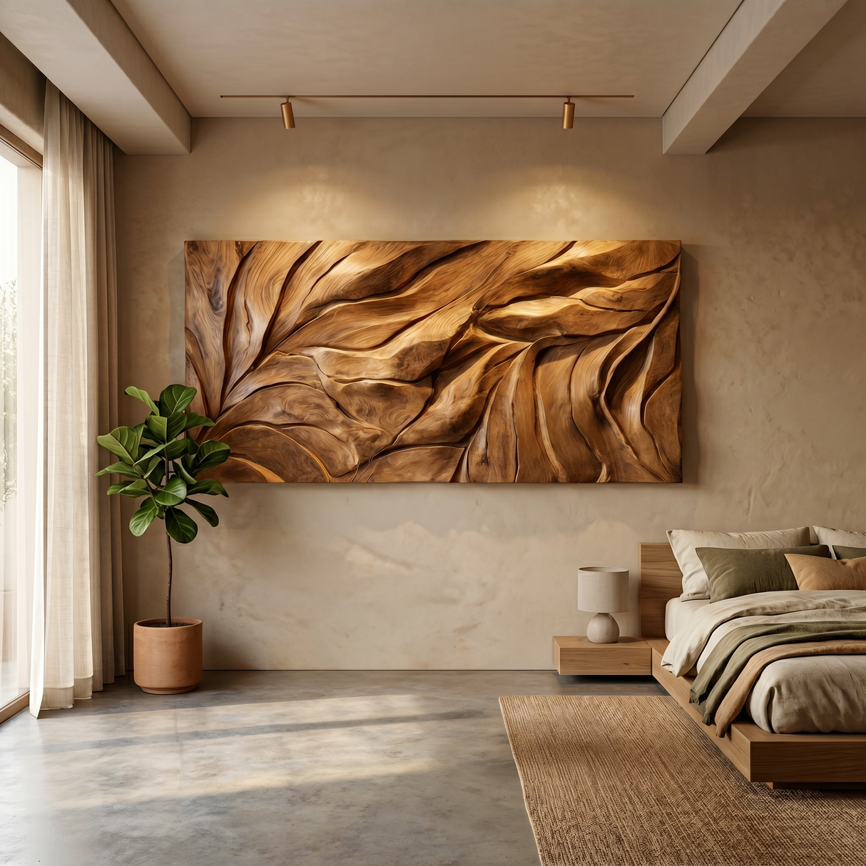 Contemporary Wall Art With Abstract Texture For Office