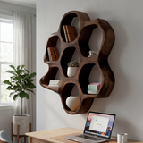 Mid Century Wall Shelf For Hallway Entryway Use