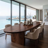 Contemporary Oval Dining Table For Dining Room