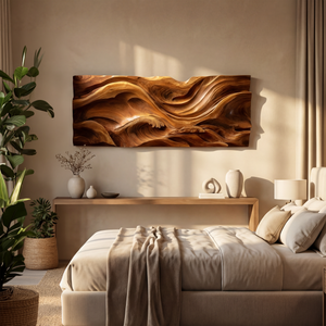 Ocean Inspired Wood Wall Art For Modern Coastal Home Decor