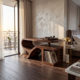 Minimalist Organic Record Player Stand Modern Loft