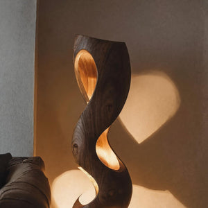 Organic Sculptural Floor Lamp For Modern Living Room