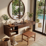 Organic Vanity Table Dressing Room Makeup Area Personal Space
