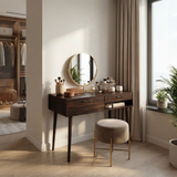 Scandinavian Dressing Table Walk In Closet Makeup Area Personal Space