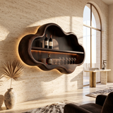 Mid Century Display Wine Rack For Home Bar