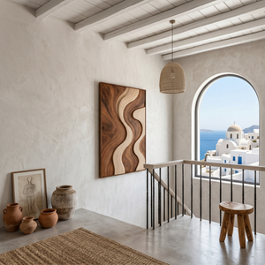 Organic Flow Panel Wall Art For Contemporary Home
