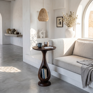 Modern Organic Side Table For Lounge Interior Space