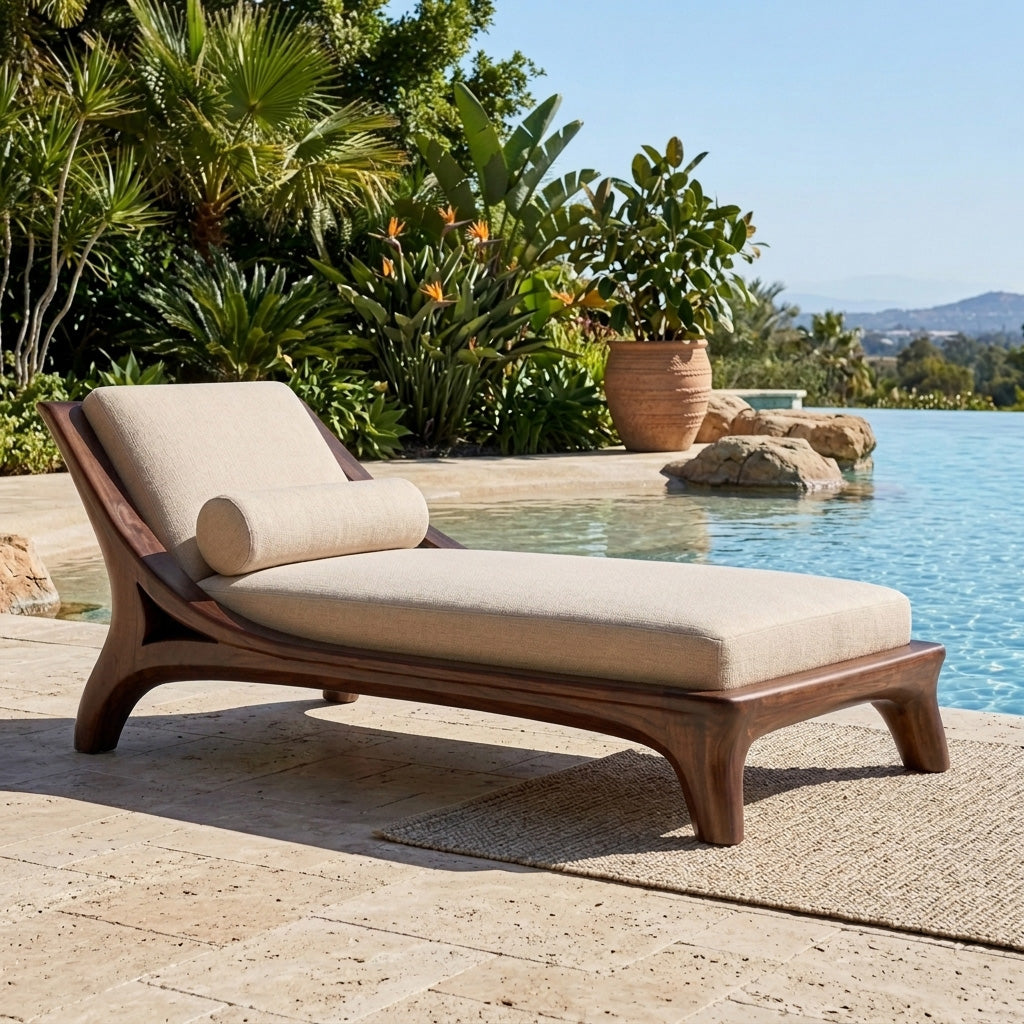 Modern Organic Wooden Sofa For Living Room Furniture