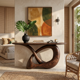 Modern Infinity Console Table Designer Interior