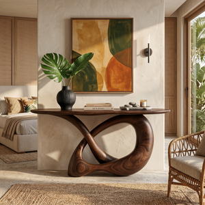Modern Infinity Console Table Designer Interior