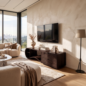 Contemporary Organic TV Cabinet For Living Room
