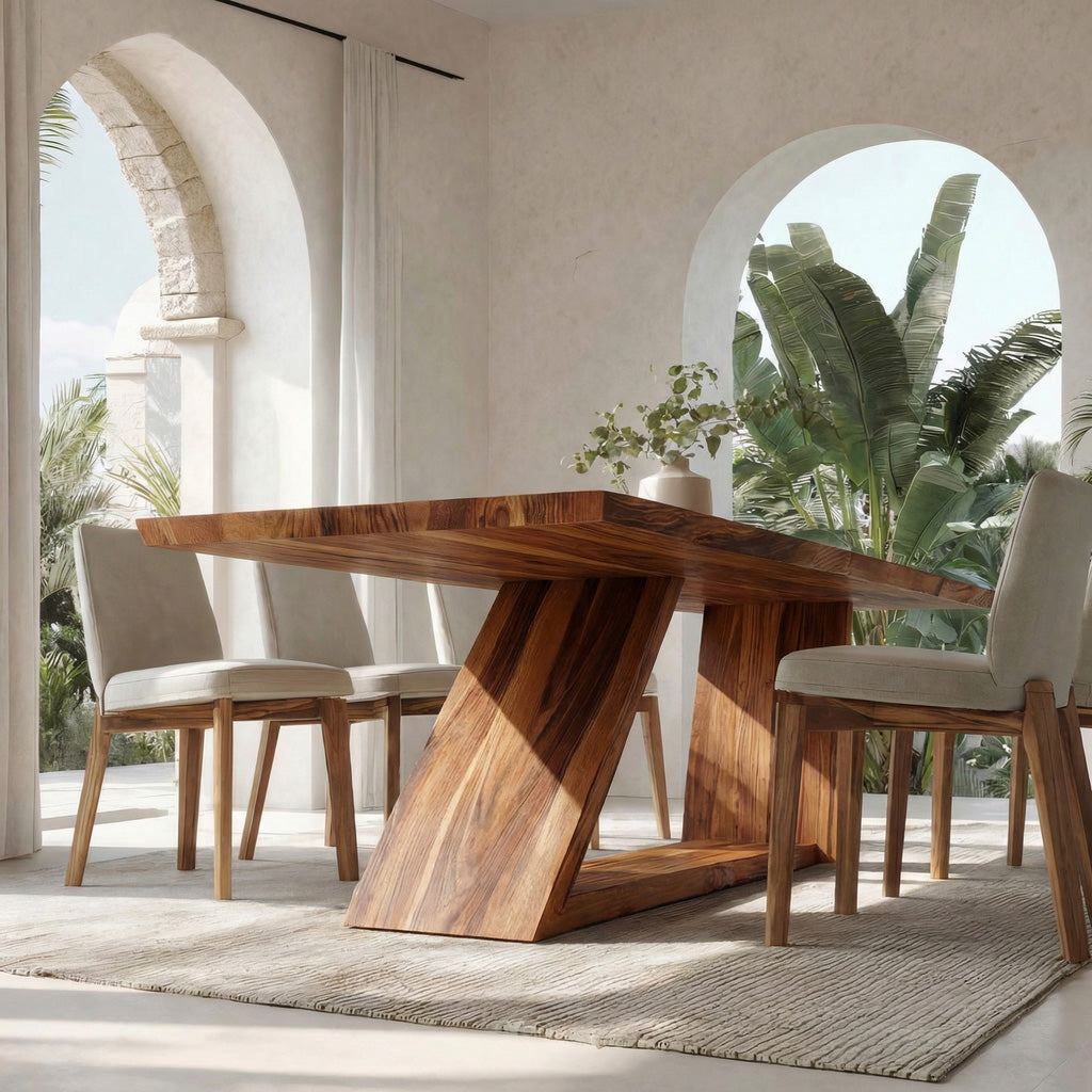 Organic Modern Dining Table For Dining Room