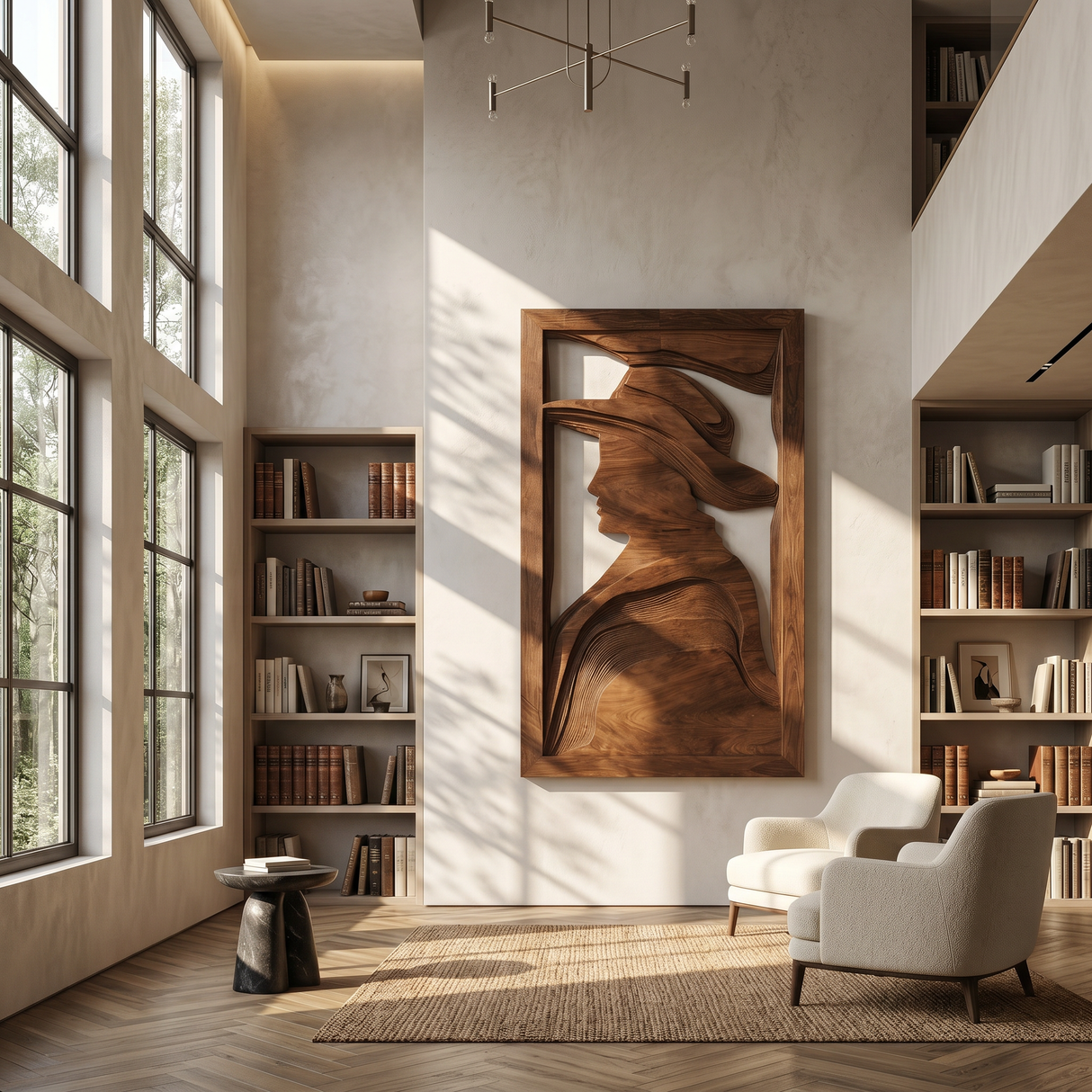Rustic Western Figure Wall Art For Entryway Decor