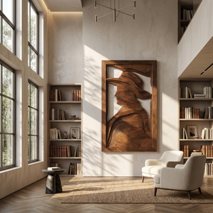 Rustic Western Figure Wall Art For Entryway Decor