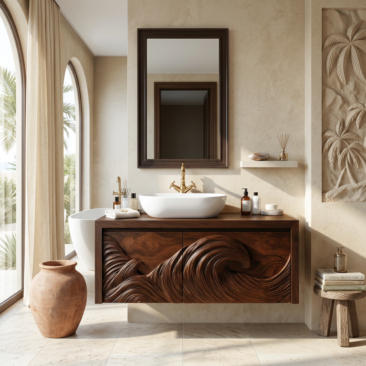 Modern Floating Bathroom Vanity For Luxury Home