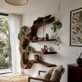 Modern Floating Shelves For Bedroom Wall Storage Organizer