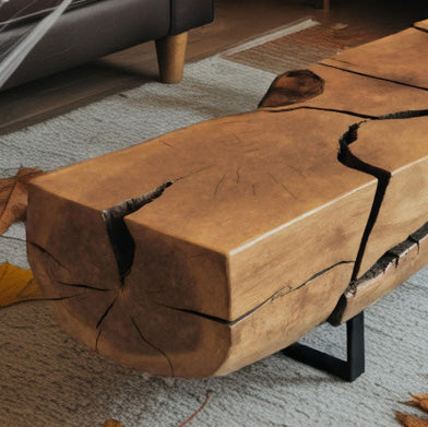 Halloween Rustic Coffee Table For Living Room Or Fall Decor
