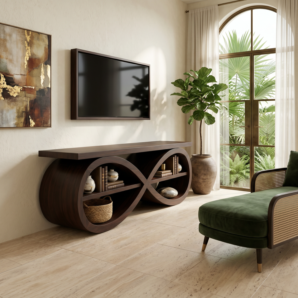 Designer Media Unit Contemporary Home Décor