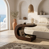 Modern Artistic Side Table For Bedroom Interior Design