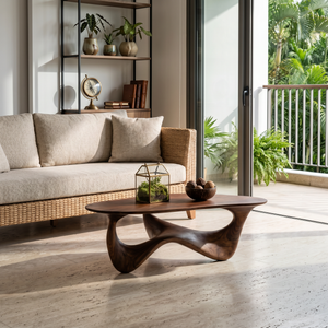 Rustic Wood Table For Natural Home Styling